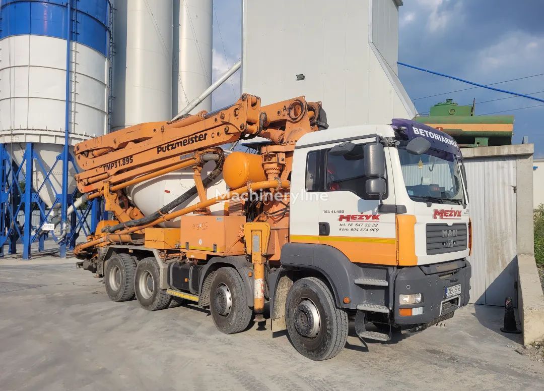 Pompa Do Betonu Putzmeister Na Podwoziu Man Tga Na Sprzeda