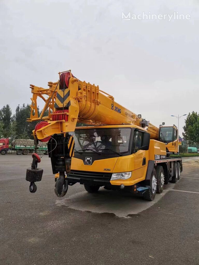 Żuraw samojezdny XCMG XCMG QY50KC 50 ton used mobile truck crane mobile