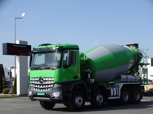 betonomieszarka Liebherr  na podwoziu MERCEDES-BENZ AROCS 3240 / 8X4 / CEMENTMIXER - 9 M3 / LIEBHERR / EURO 6 /