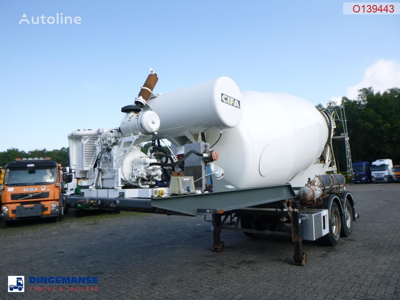 betonomieszarka Mol Cifa mixer trailer 12 m3