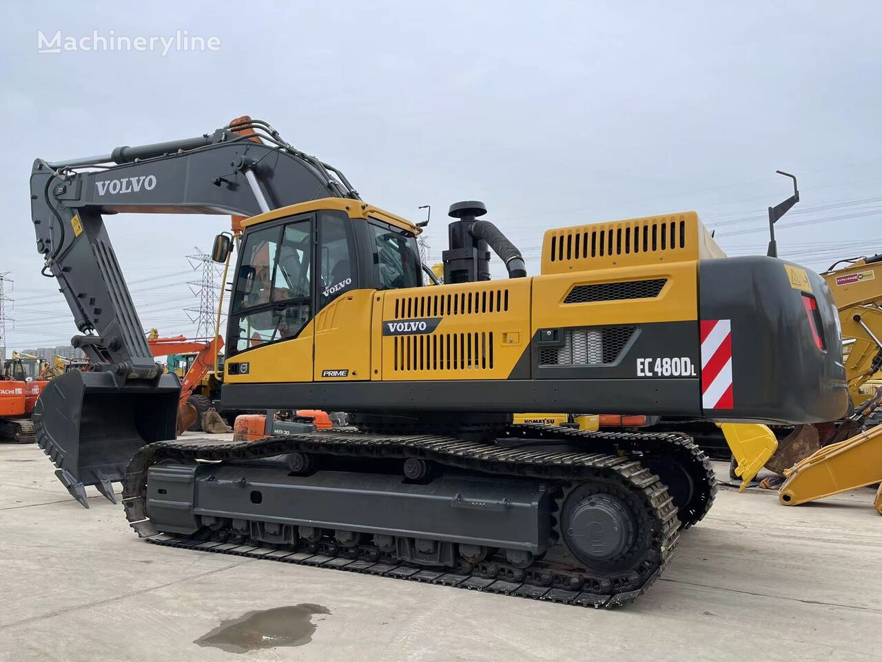 koparka gąsienicowa Volvo EC 480