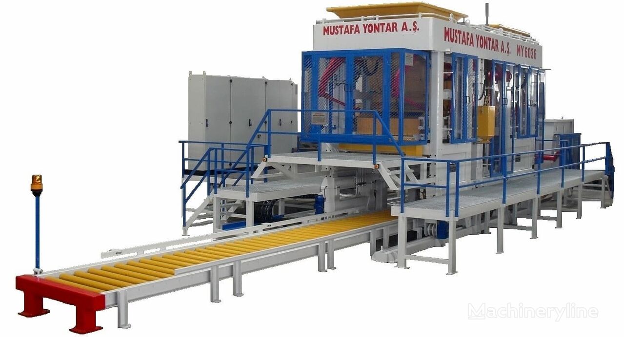 nowa maszyna do produkcji bloczków betonowych Mustafa Yontar A.Ş. MY 6036