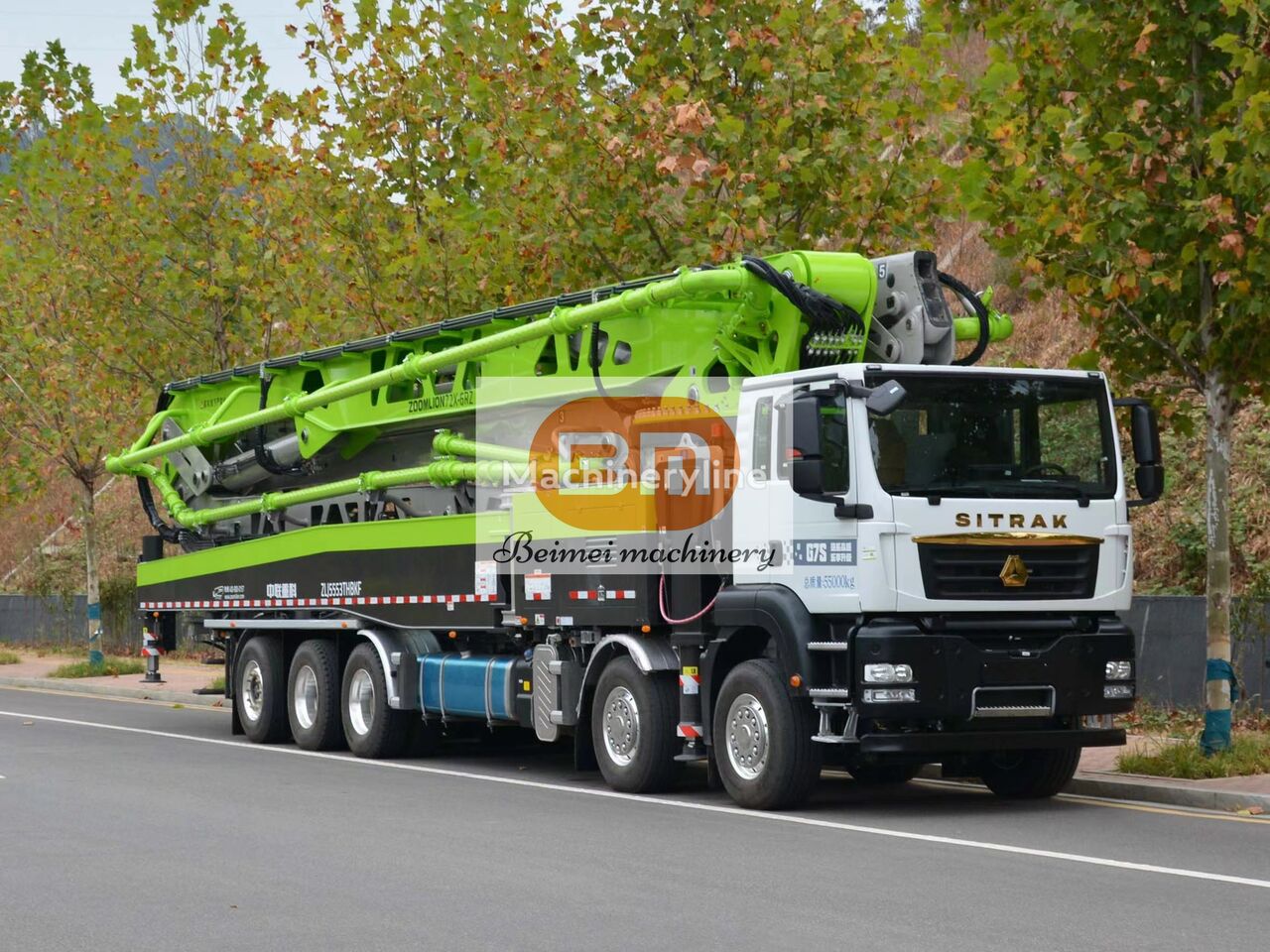 nowa pompa do betonu Zoomlion Zoomlion brand new 70m pump truck  na podwoziu Sitrak  Sitrak