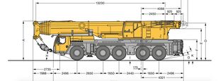 żuraw samojezdny Liebherr LTM 1200-5.1