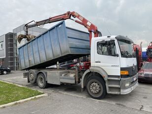 żuraw samojezdny MERCEDES-BENZ Atego 2628 6X2 MANUAL + HMF 1460 K2 CRANE 2006 YEAR + ORANGE PEE