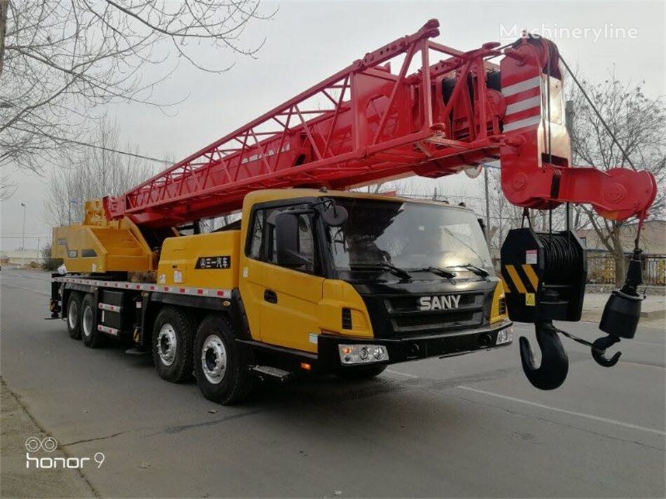 żuraw samojezdny Sany Sany STC500 used hydraulic 50 ton mounted mobile truck crane