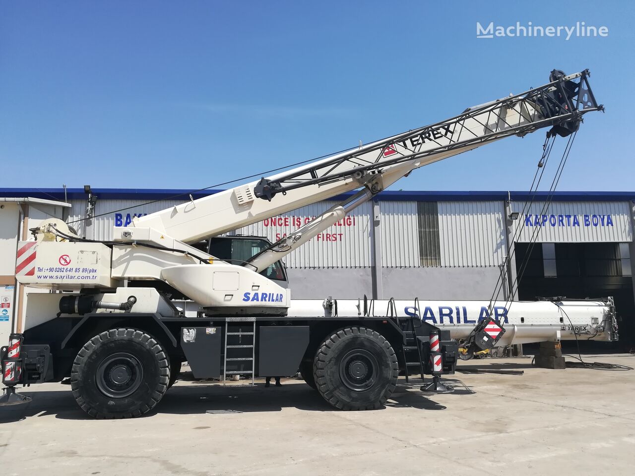 żuraw samojezdny Terex RT 75