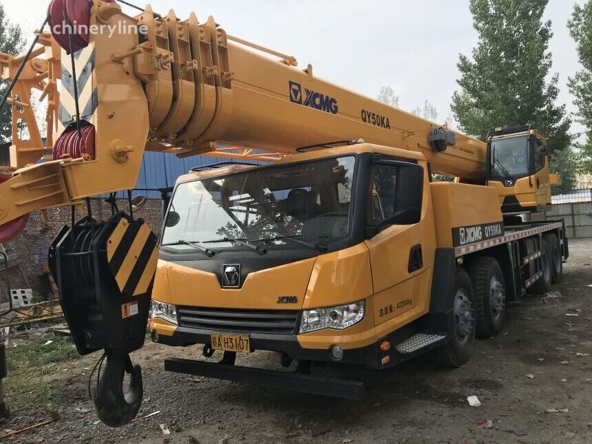 żuraw samojezdny XCMG QY50KA 50Tons truck crane China XCMG Good Price crane