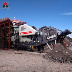 nowa mobilna kruszarka szczękowa Liming Mining Equipment Stone Crushing Plant Basalt Aggregate Productio