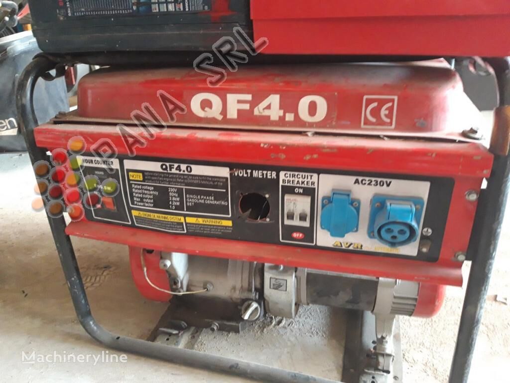 generator benzynowy GRUPPO ELETROGENO QF 4.0